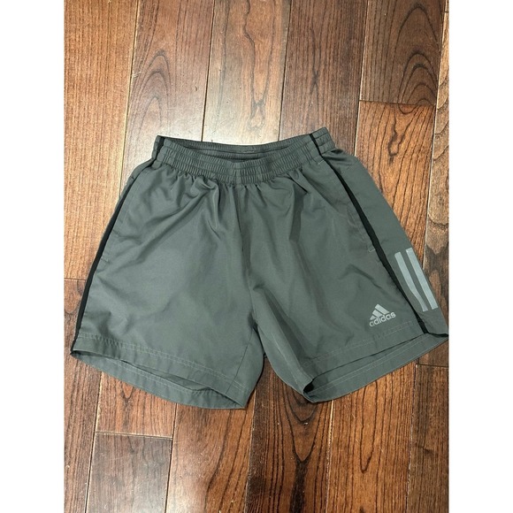 BUNDLE Boys Adidas drawstring shorts, Black and Grey Athletic Training Apparel - Picture 2 of 7